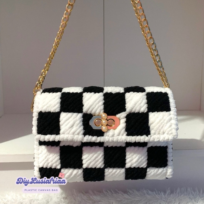 Tas Wanita (Plastik Canvas Bag)