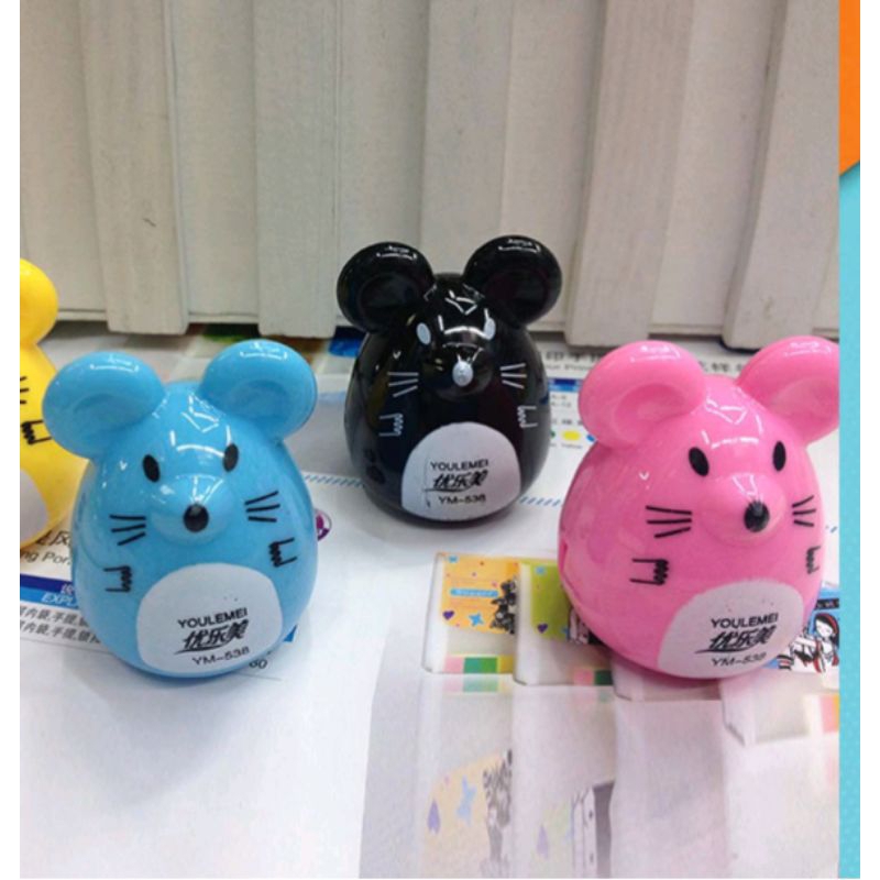 

Rautan Pensil Bermotif Tikus Imut Lucu