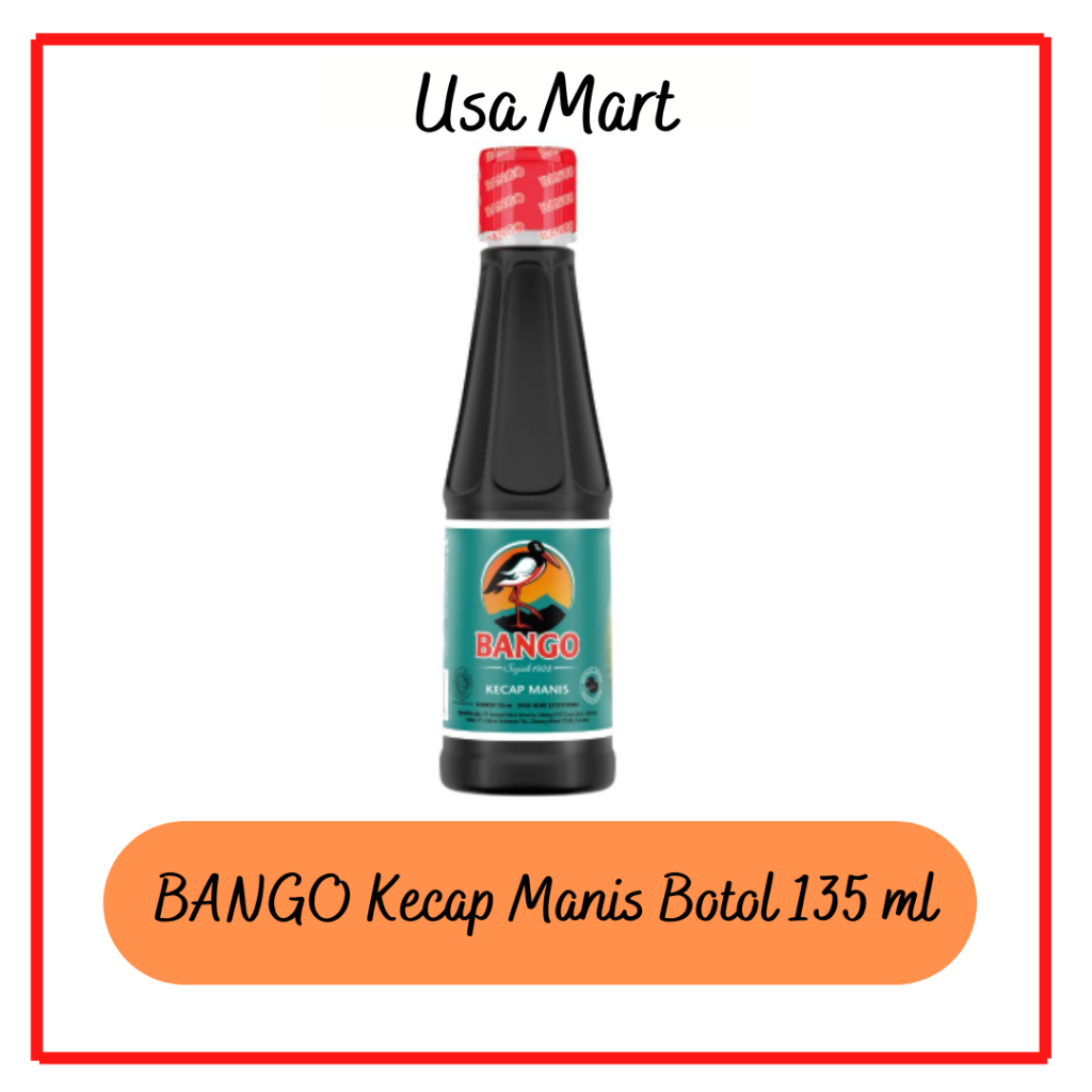 

BANGO Kecap Manis botol 135 ml / Kecap Botol