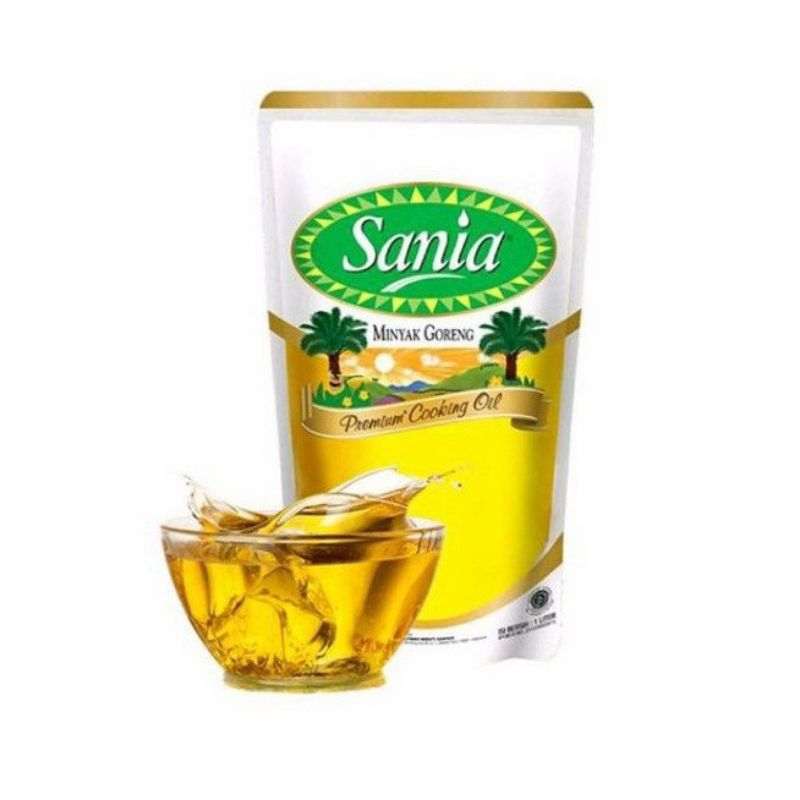 

SANIA minyak goreng sawit refill 1lt