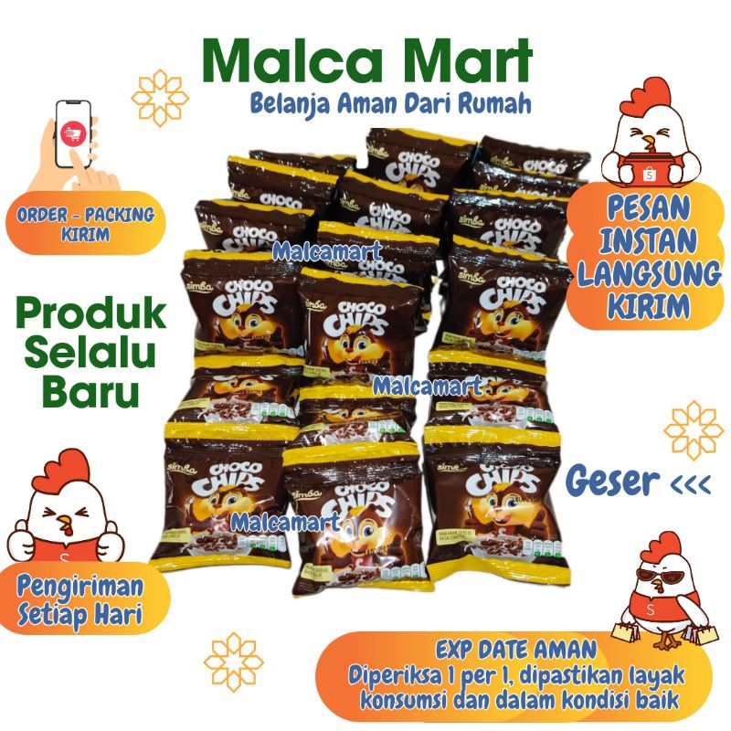 

Simba Choco Chips 10 pcs @6 gram