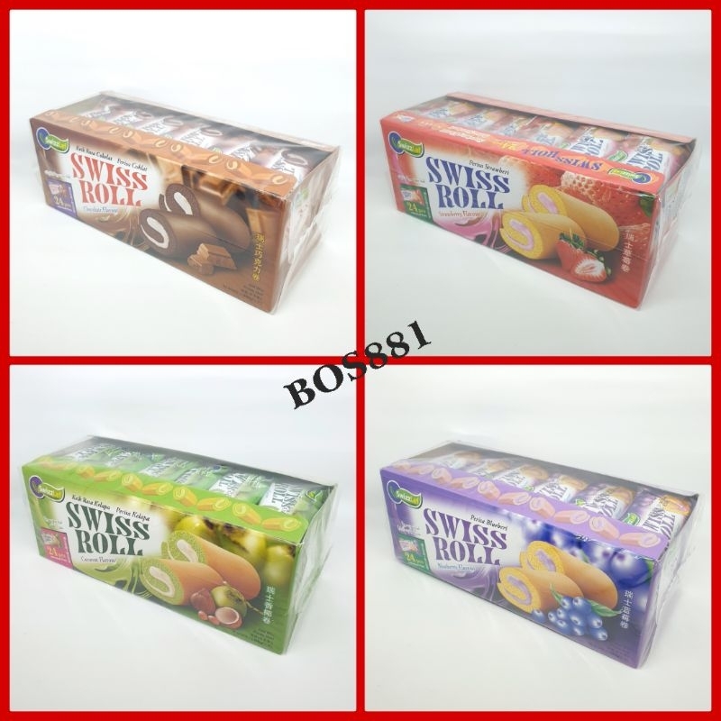 

Swiss Roll 432g isi 24pcs