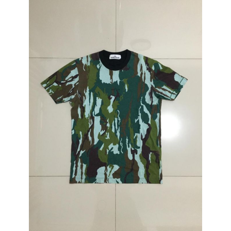 TSHIRT STONE ISLAND FLOWING CAMO