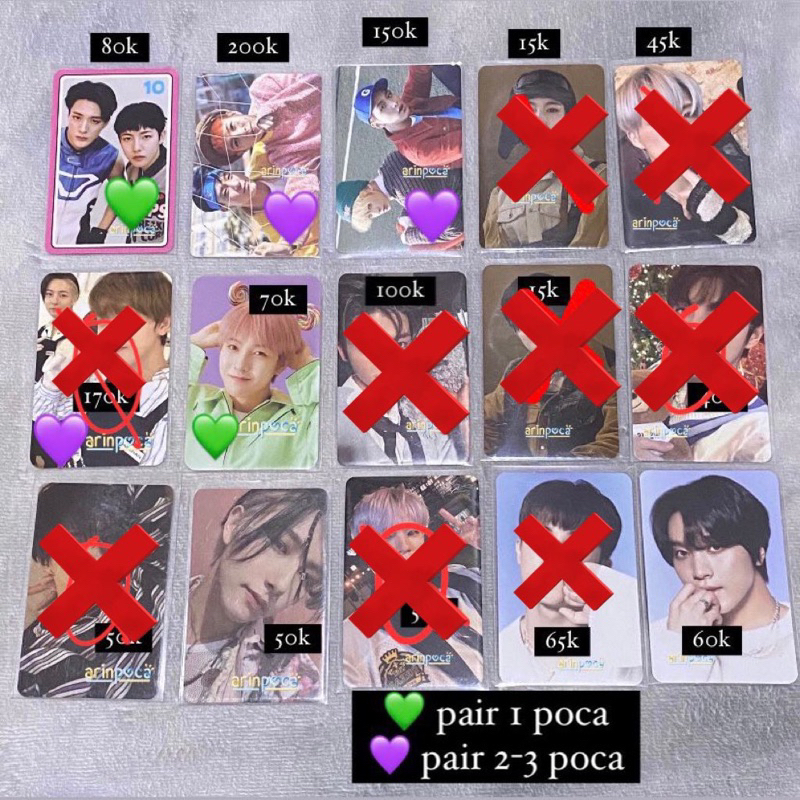 [BUY 1 POCA GET 1 POCA RANDOM OFFICIAL] Photocard Nct Dream noren markhyuck hyuckren mfal jaemin ren