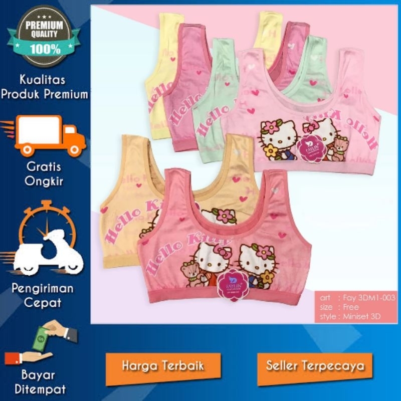 Grosir 3pcs Miniset Anak Perempuan Umur 10 Tahun Miniset anak sd umur 12 thn Miniset Anak Perempuan 