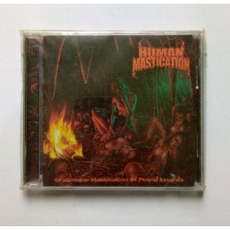 [ ORIGINAL ] CD HUMAN MASTICATION - GROTESQUE MASTICATION OF PUTRID INNARDS