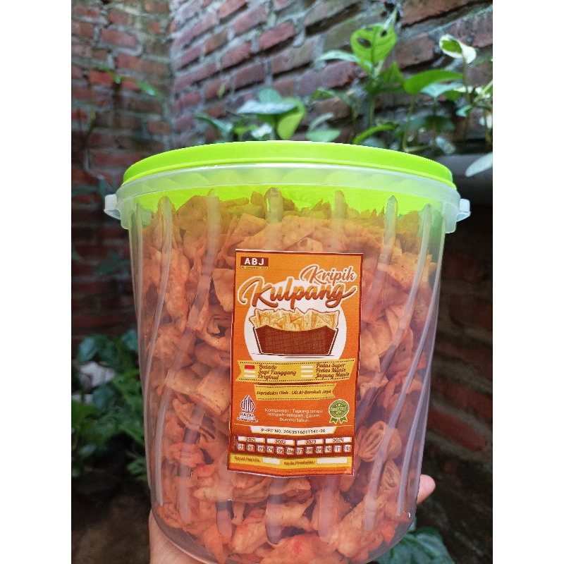 

KRIPIK KULIT PANGSIT / KULPANG 500 GRAM + TOPLES