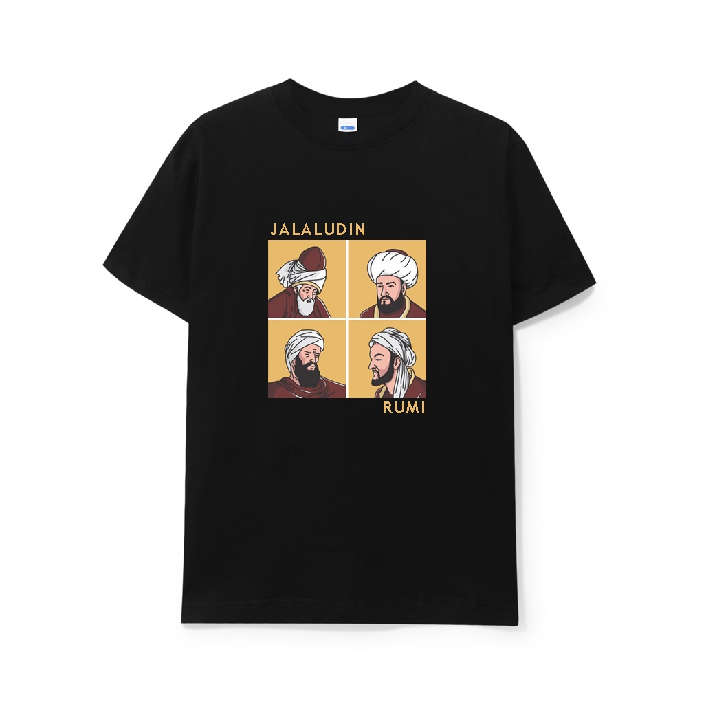 BAJU KAOS SUFI JALALUDIN RUMI