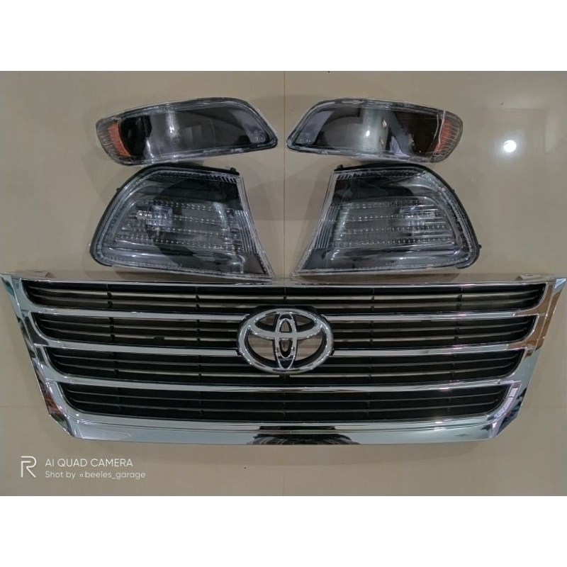 Paket Gril+Sen+Foglamp Black Smoke Kijang LGX/Krista/Kapsul 2003-2004