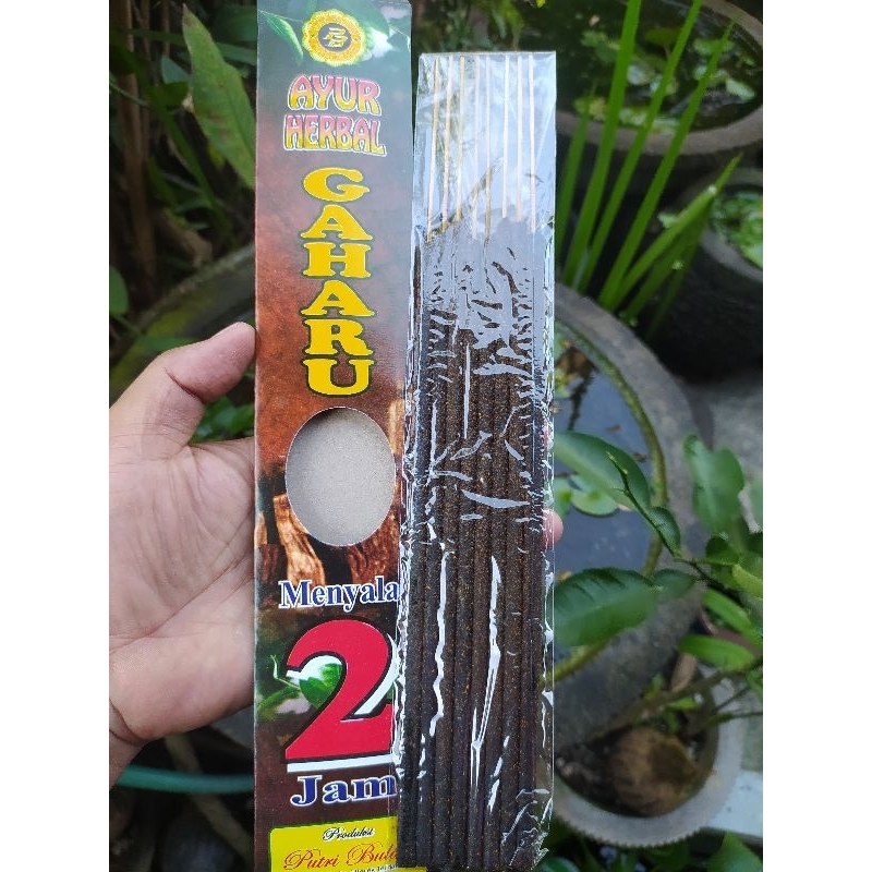 Dupa Harum Gaharu menyala 2 jam