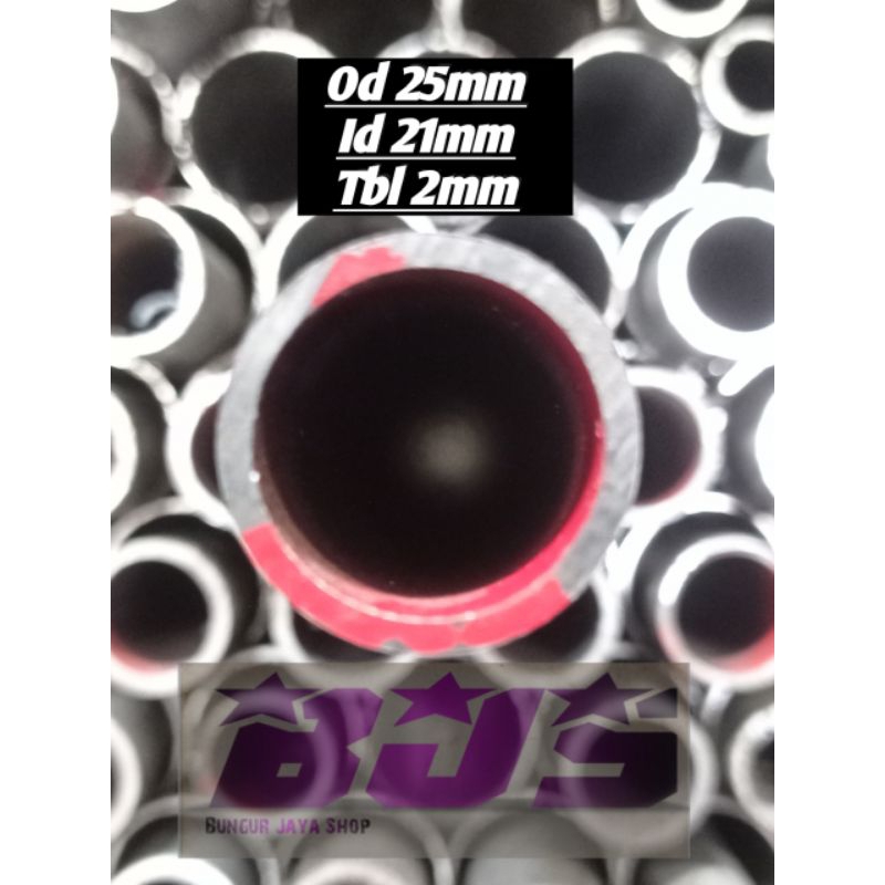 pipa seamless Od25mm Id21mm tebel 2mm