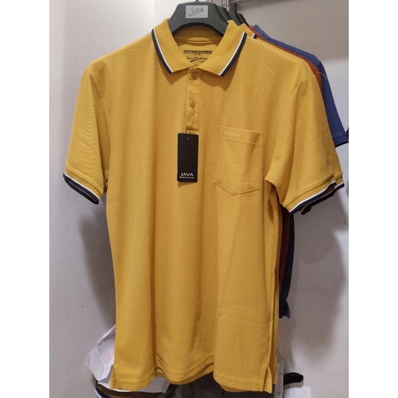 KAOS LENGAN PENDEK BERKERAH JAVA DESIGN