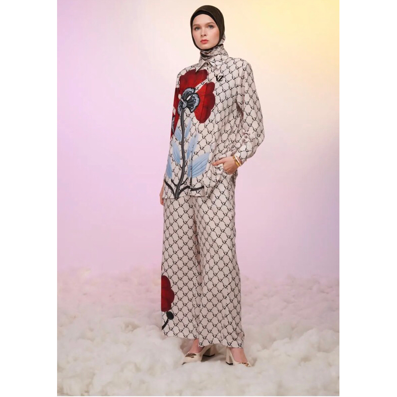 VIVI ZUBEDI VZ MAEVE SET WHISPER WHITE ALL SIZE READY SIAP KIRIM