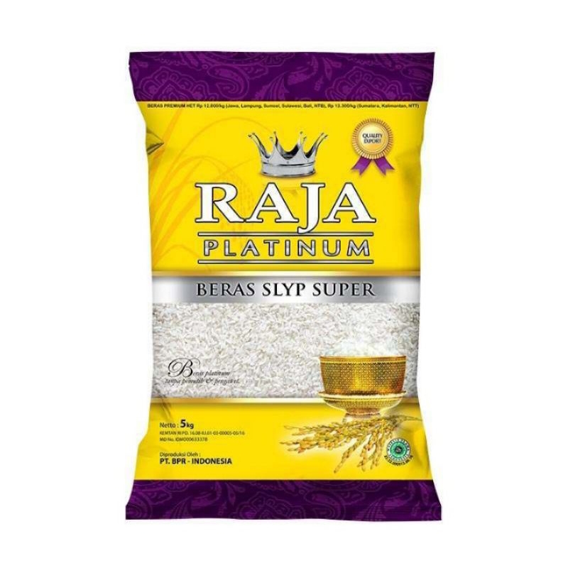

beras raja platinum 5kg