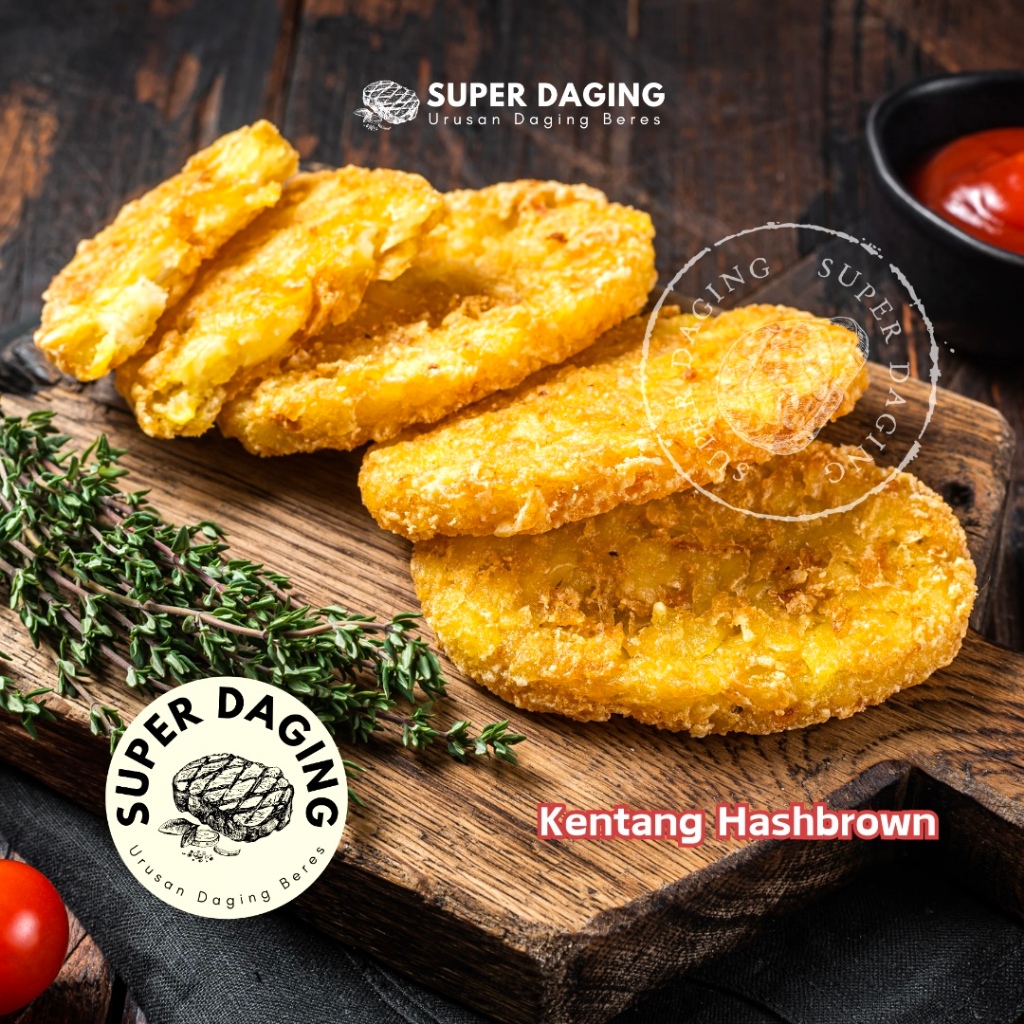 

Kentang Hashbrown 4-5pack - Super Daging Pekanbaru