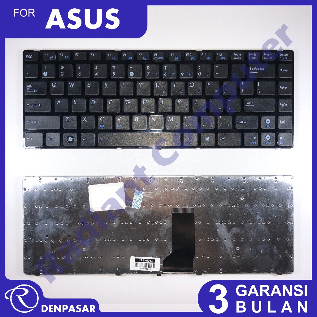 Keyboard Asus A44 A44h X44 X44A X44h X45 X45U X45A