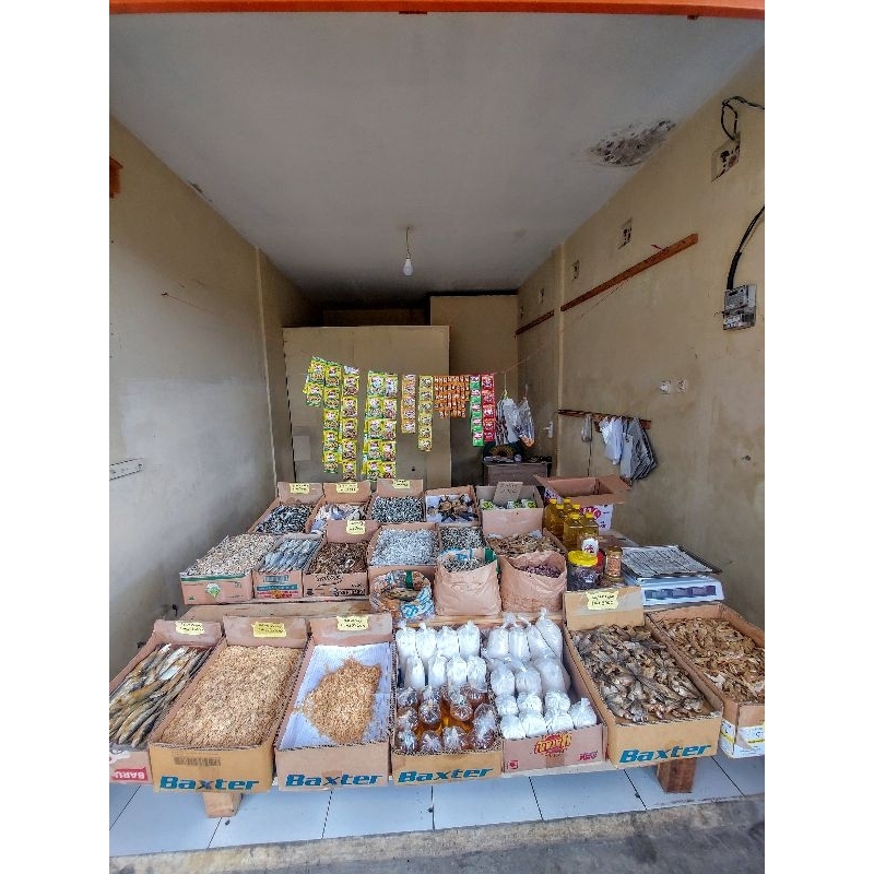 

ikan asin serba 10rban minimal pemesanan 4pcs