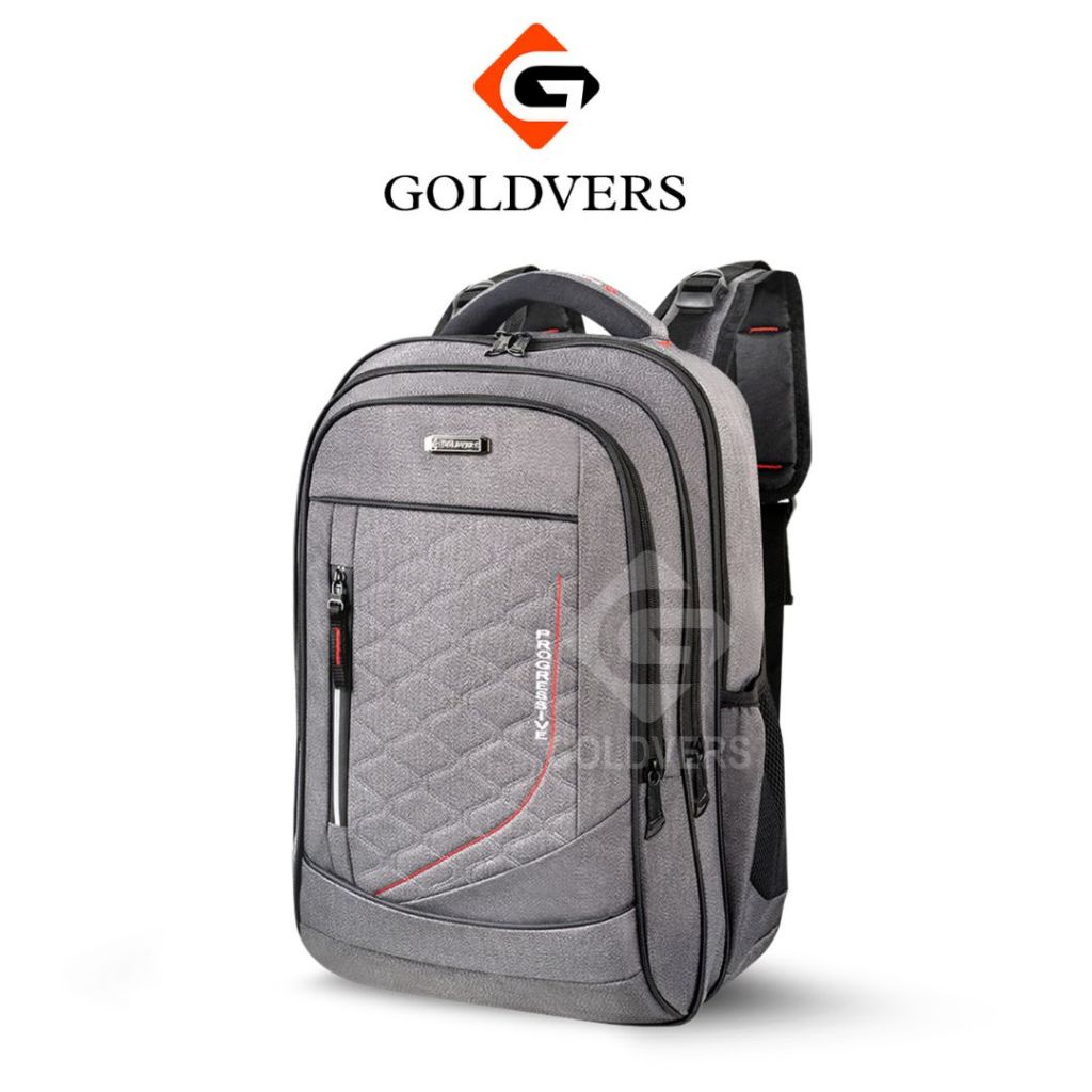 Goldvers - RAPHA Tas Ransel Sekolah Denim Punggung Pria Multifungsi Casual Backpack Brand Premium