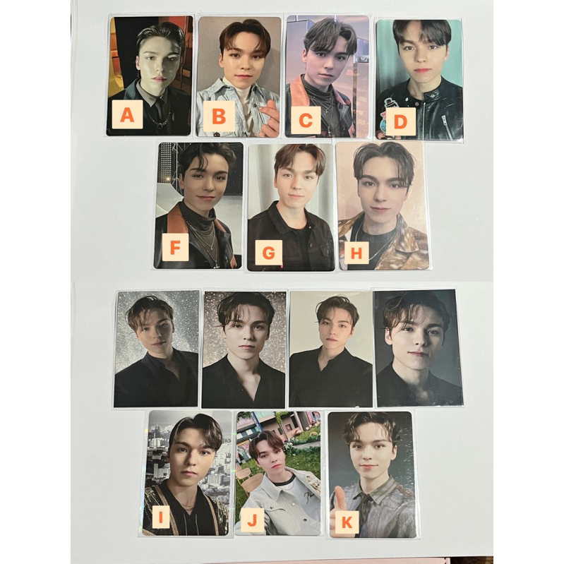 ❤️ All About Vernon SEVENTEEN Photocard attacca memory book caratland hitjan yzy your choice yc ❤️