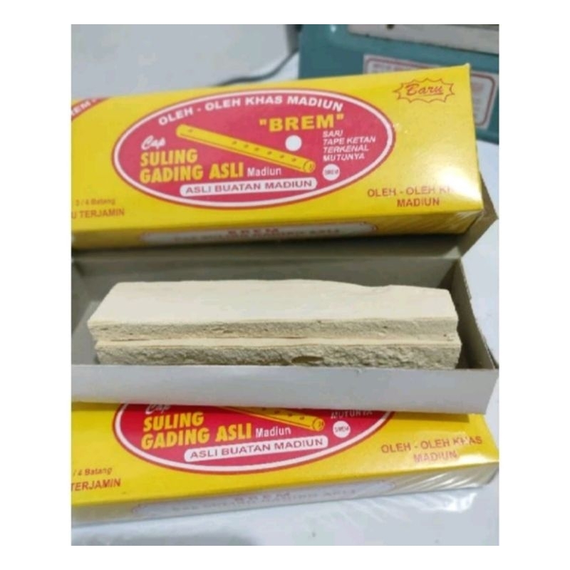 

Brem asli Madiun | Brem Suling Gading | brem isi 3 pcs