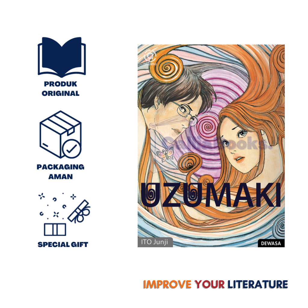 Komik AKASHA : Uzumaki - Ito Junji