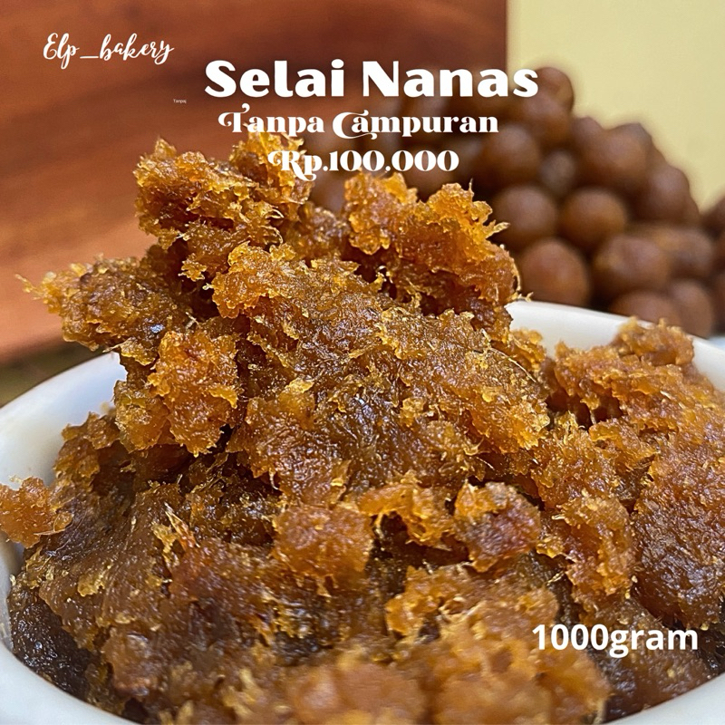 

selai nanas asli tanpa campuran