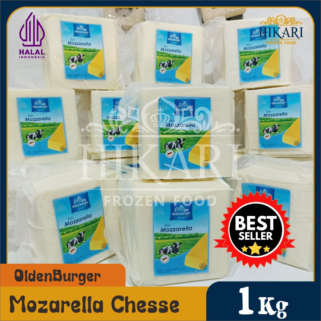 

Keju Mozzarella Oldenburger - Mozzarella Chesse 1kg