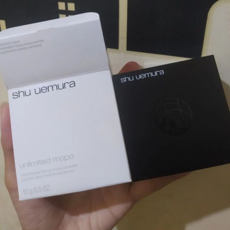 Shu uemura unlimited mopo loose powder preloved bekas