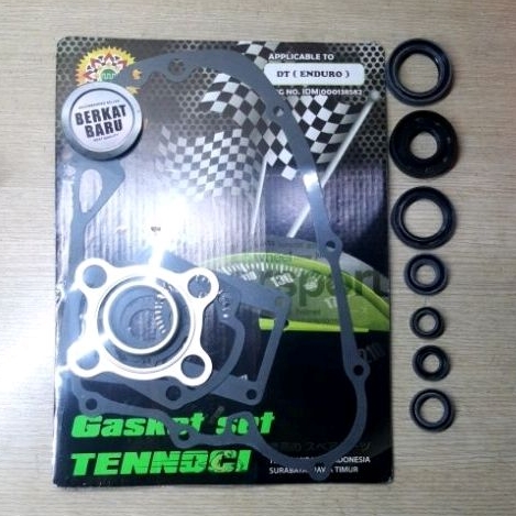 Gasket Perpak Paking Fullset Fulset Sil Seal Mesin Yamaha DT100 DT100X DT 100