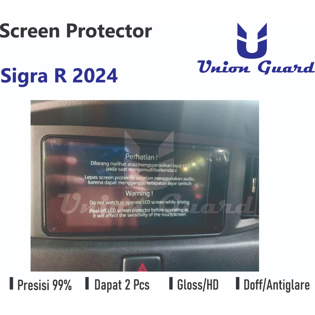 Cuci Gudang  Anti Gores Head Unit Sigra R 2024