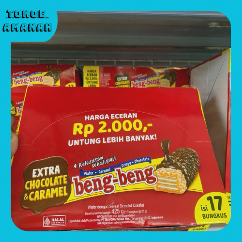 

Beng beng cokelat termurah di jawa timur 1 box isi 17 pcs