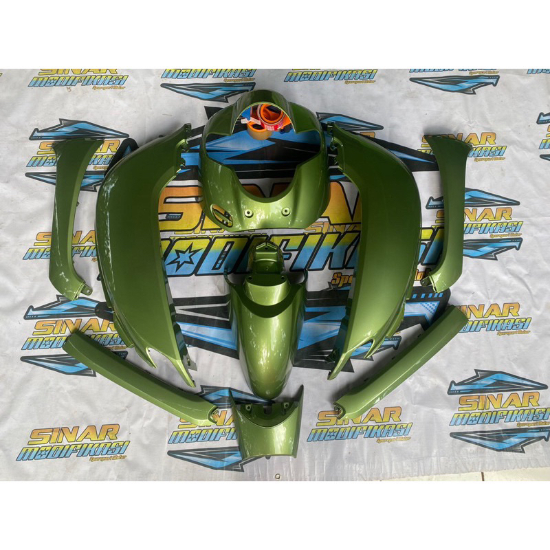 Body scoopy 2018 cover full set body halus scoopy fi esp tahun 2017 2018 2019 warna milenium jade