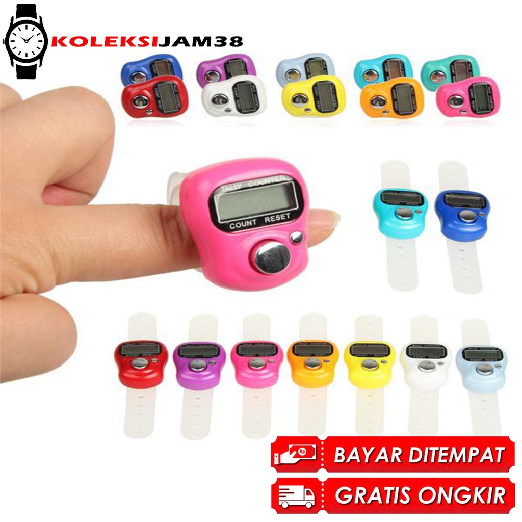 BISA COD  TASBIH DIGITAL MINI Alat Hitung Elektronik Finger Tally Counter Mini Jari Penghitung TASBI