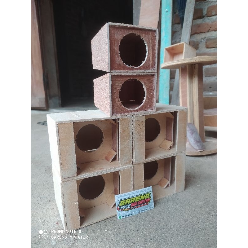 Paket box sound miniatur model parathel sound miniatur full 2 inch