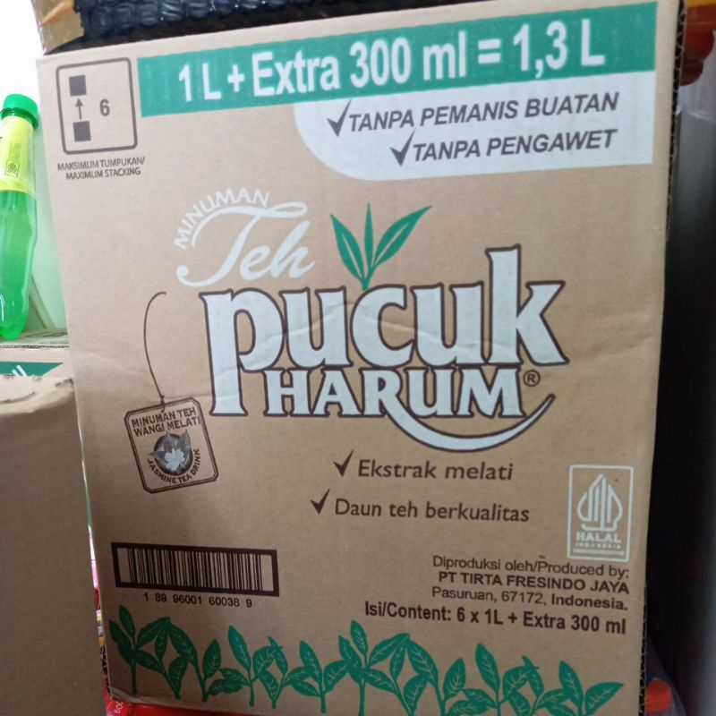 

Teh Pucuk Harum 1 Liter + 300Ml 1 Dus Isi 6 Botol