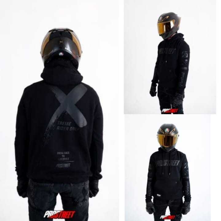 Hoodie Prostreet Xtreme Rider Semua Ukuran