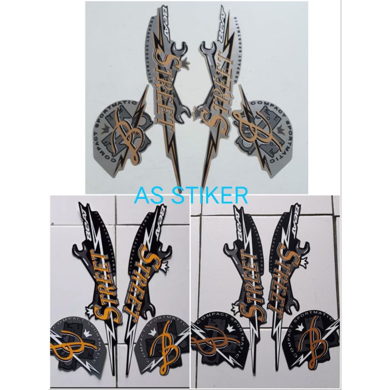 striping stiker stiker polet Lis beat street 2020