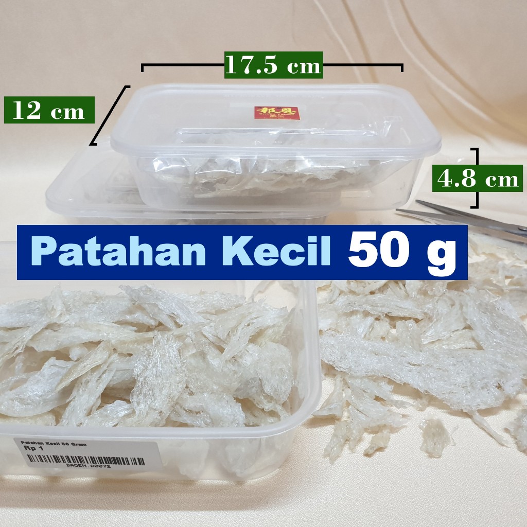 Sarang Walet Bersih PATAHAN KECIL 50 Gram - BaoEn Yanwo