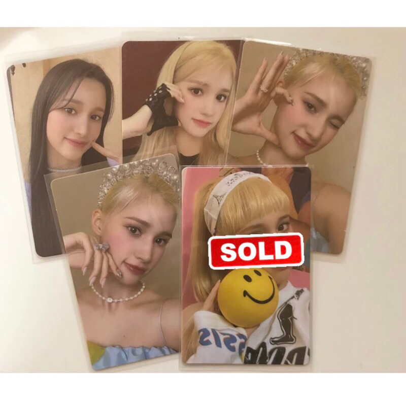 OFFICIAL PHOTOCARD HUENING BAHIYYIH DOUBLAST FIRST IMPACT