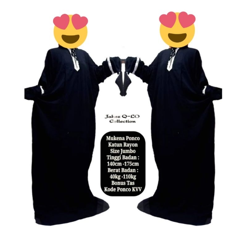 KALTIM Mukena Traveling Ponco Rayon Premium