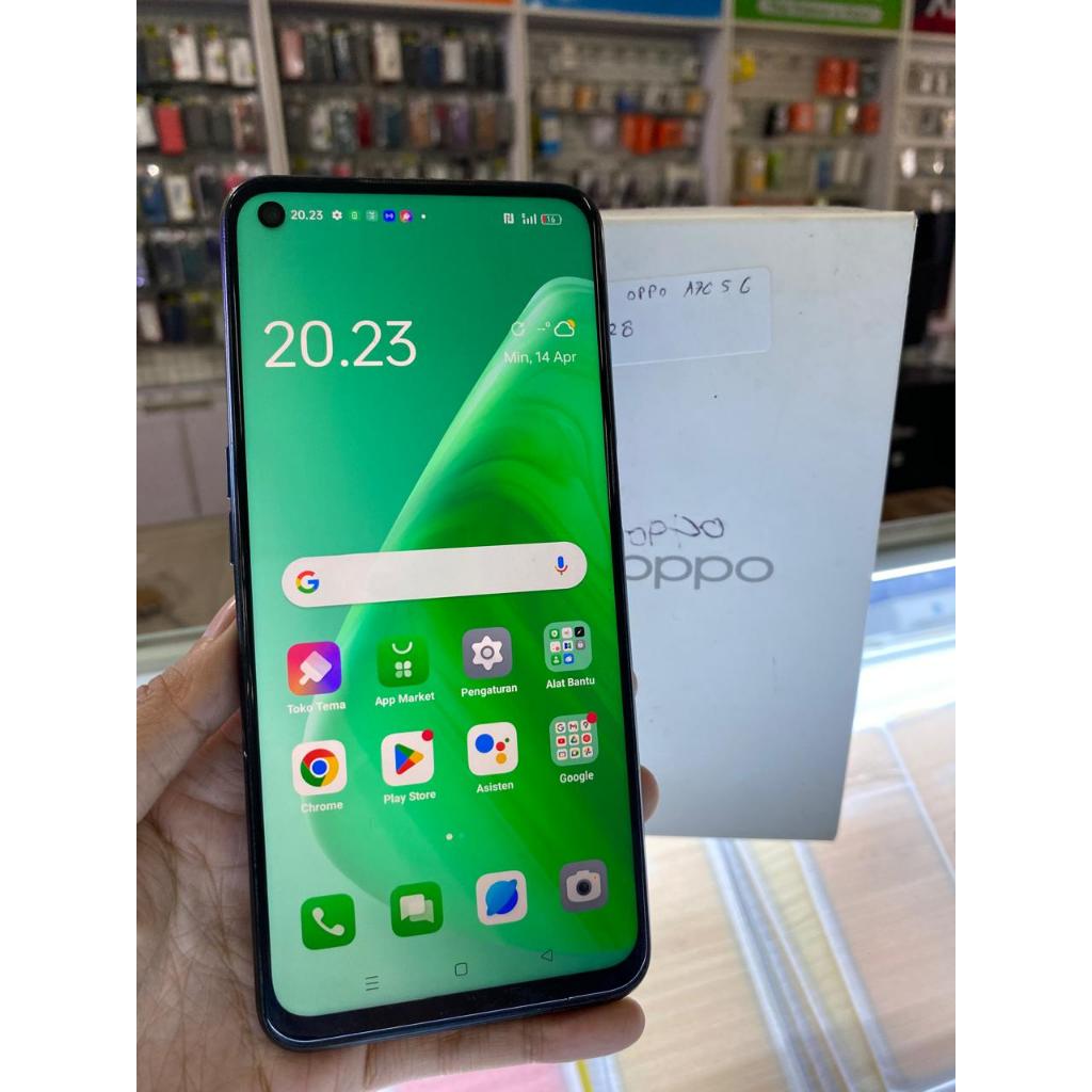 OPPO A74 5G 6/128GB SECOND SEKEN BEKAS RAM 6 INTERNAL 128