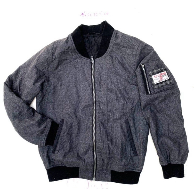 jacket Bomber H4RIS TWED size fit S-M unisex