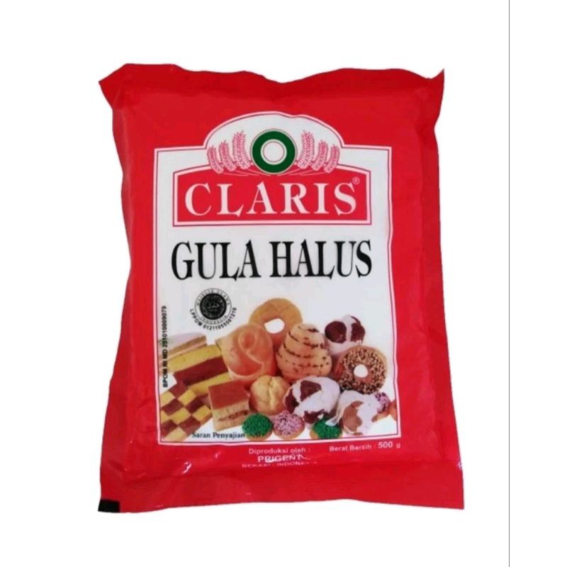 

GULA HALUS CLARIS 250 gram