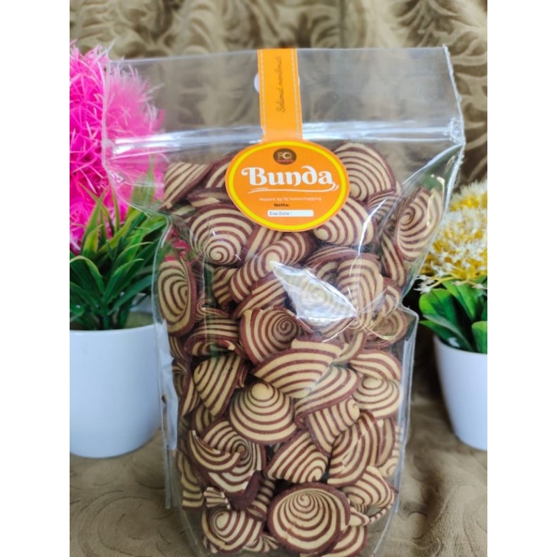 

Snack Kuping Gajah Coklat