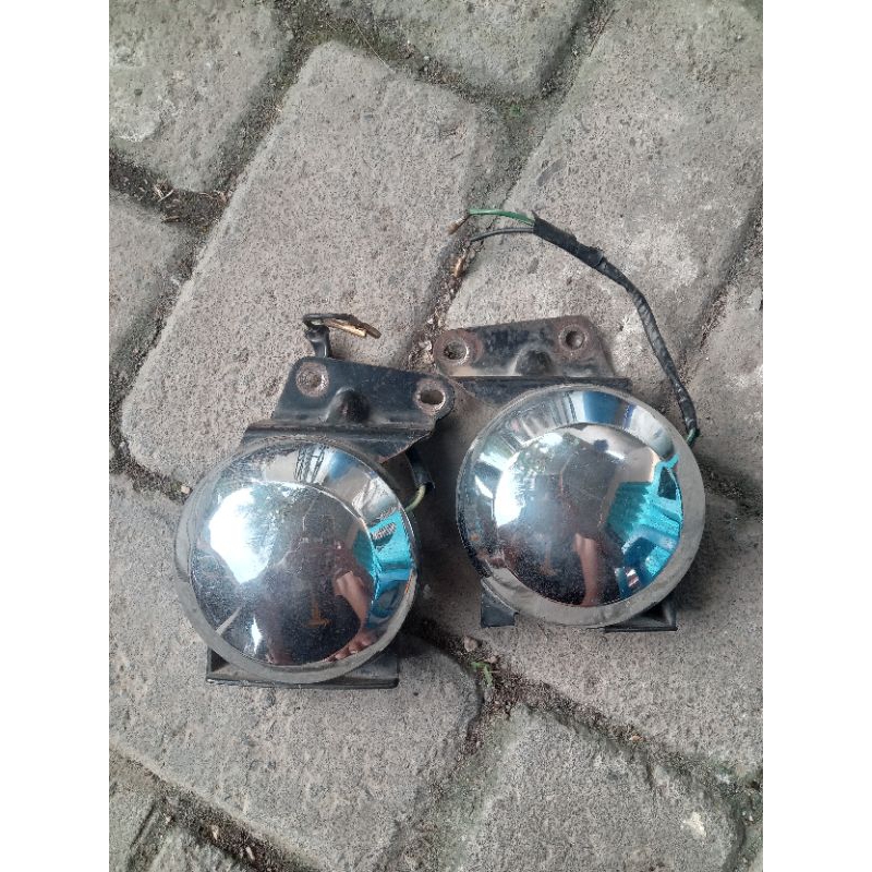 klakson GL100 Original copotan kanan kiri UH UL kondisi normal mulus