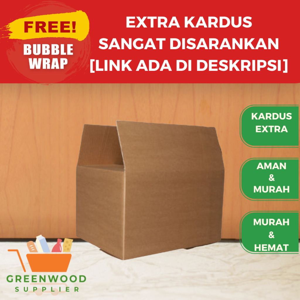 

[Ukuran Medium] Kardus Tambahan Toko Greenwood