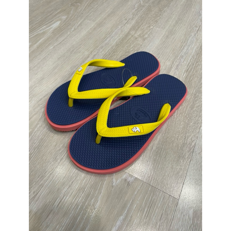 Sandal Fipper Kids for Boy/Girl, Anak Laki-Laki Perempuan Sendal Fipper Kids - Navy / pink / yellow
