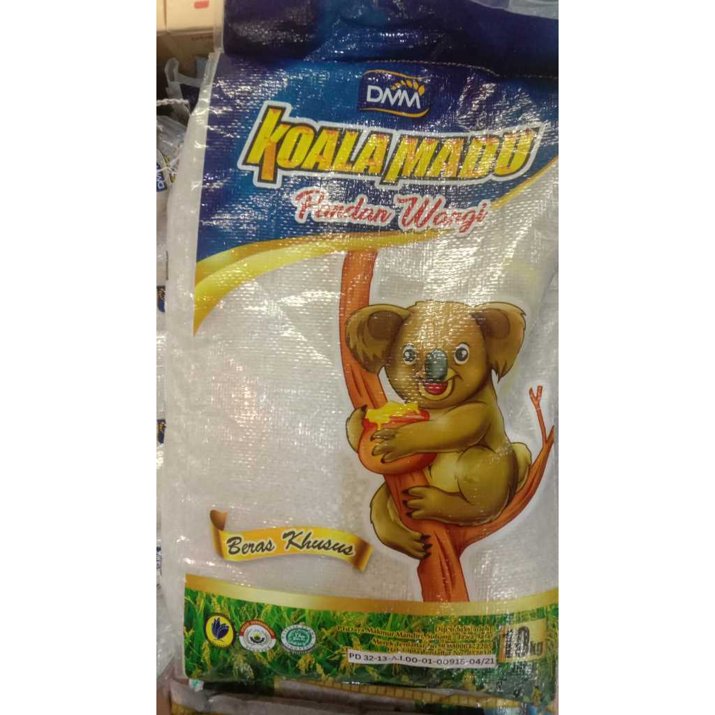 

beras koala madu 10kg pandan wangi