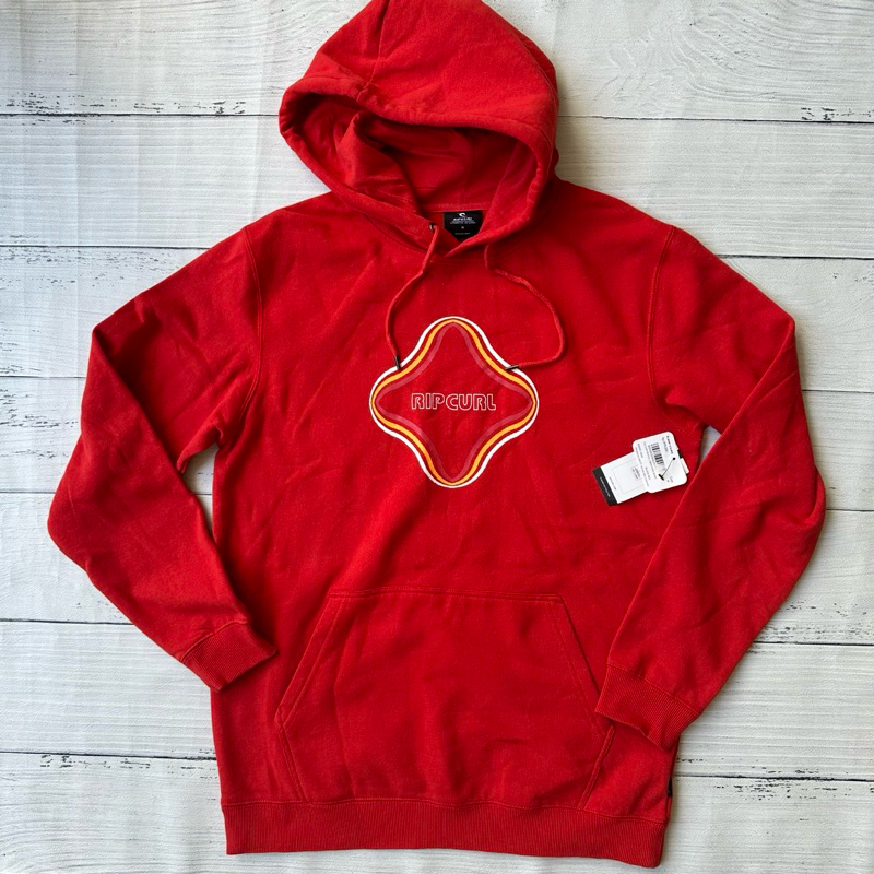 RIPCURL jaket hoodie P22 surf revival vibration blood red NEW ORIGINAL 100%