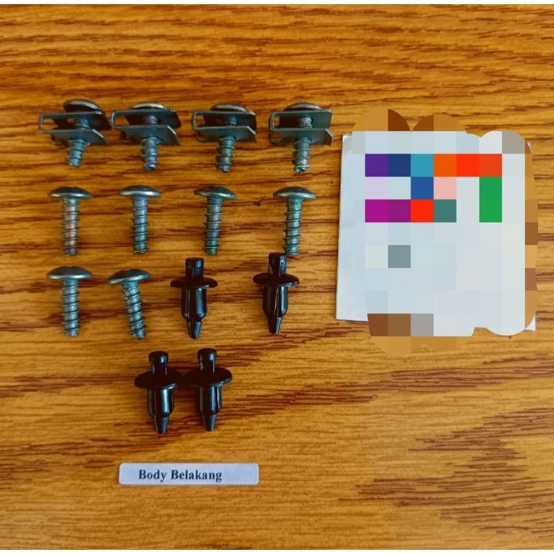 Gratis Ongkir/Baut body belakang Mx-King 150/baut body Mx-King 150